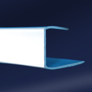 PVC-Einfassprofil für Gipskarton 12 mm